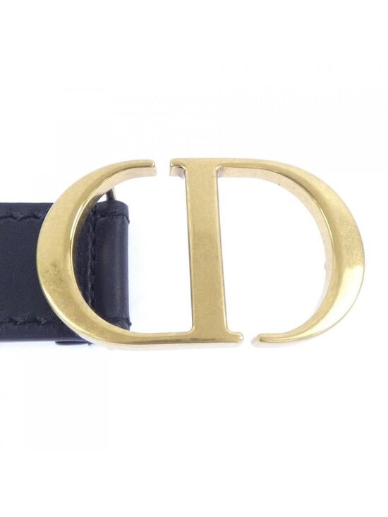Dior Embroidery Belt Belts Gold